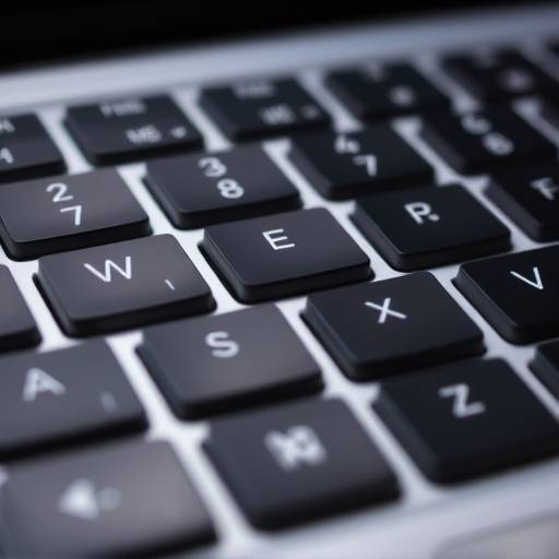 Close-up of a keyboard, emphasizing the arrow keys