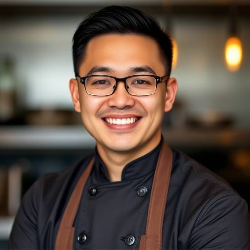 Headshot of David Chen, head chef at The Wellness Kitchen