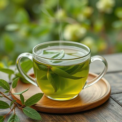 Organic Green Tea - rich in antioxidants